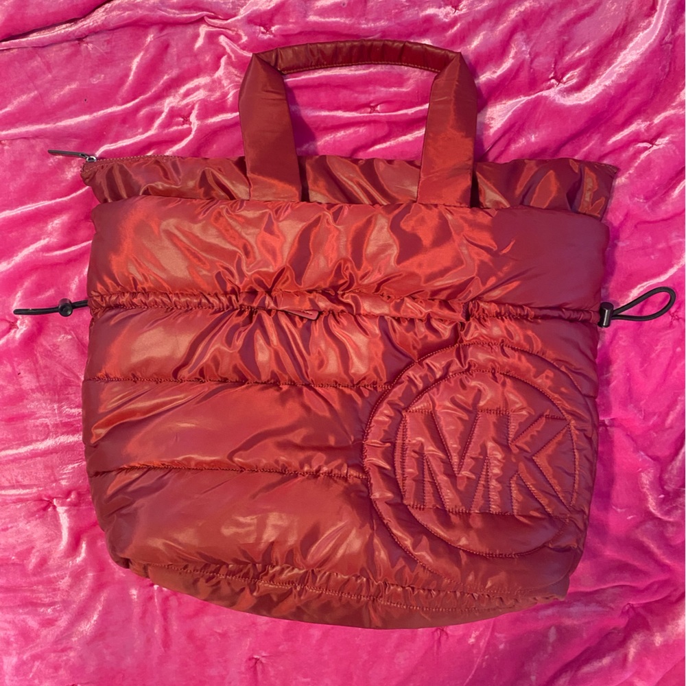 Michael Kors MK Large Quilted Tote Bag